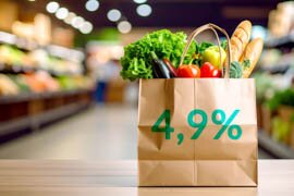 Kurz-Info: Mehrwertsteuer auf Grundnahrungsmittel sinkt