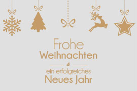 Frohe Weihnachten und ein erfolgreiches Neues Jahr 2018