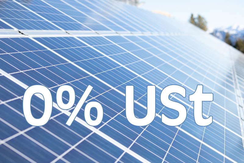 Häufige Fragen zum 0 % Steuersatz für Photovoltaikmodule