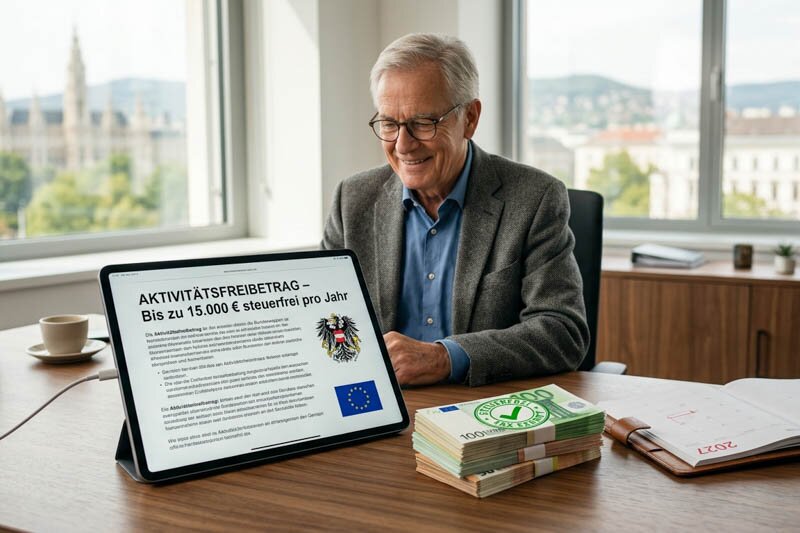 Aktivit&auml;tsfreibetrag und weitere Beg&uuml;nstigungen f&uuml;r "Arbeiten im Alter" im Nationalrat beschlossen