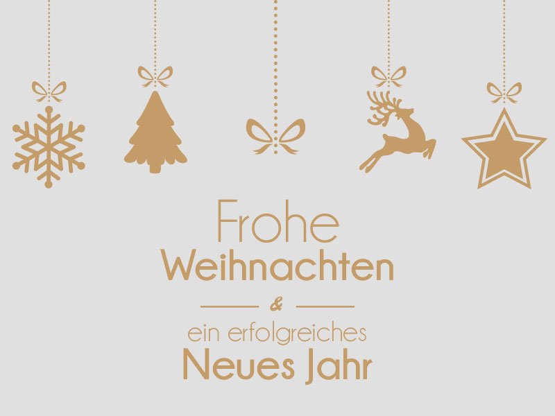 Frohe Weihnachten und ein erfolgreiches Neues Jahr 2018